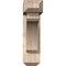 Ekena Millwork Legacy Craftsman Smooth Bracket w/ Offset Brace, Douglas Fir, 5 1/2"W x 20"D x 20"H BKT0604X20X20LEC04SDF - alternate 2